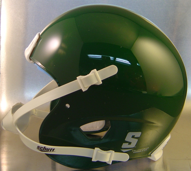 Forest Green Schutt XP Mini Football Helmet Shell